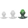 Alienastic Plug Bulluk L 8.5 x 6 cm Vert